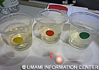 Three Types of Vegetable Bouillon to Taste Umami Effect