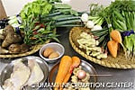 Ingredients for the cooking demonstration of the lecture